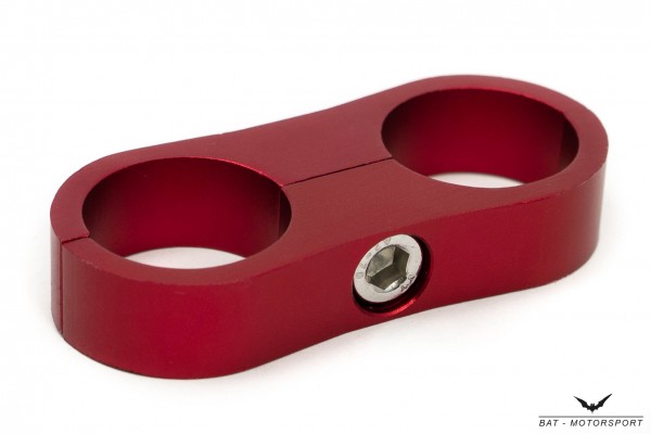 2x24mm Billet Hose Separator Red Anodized